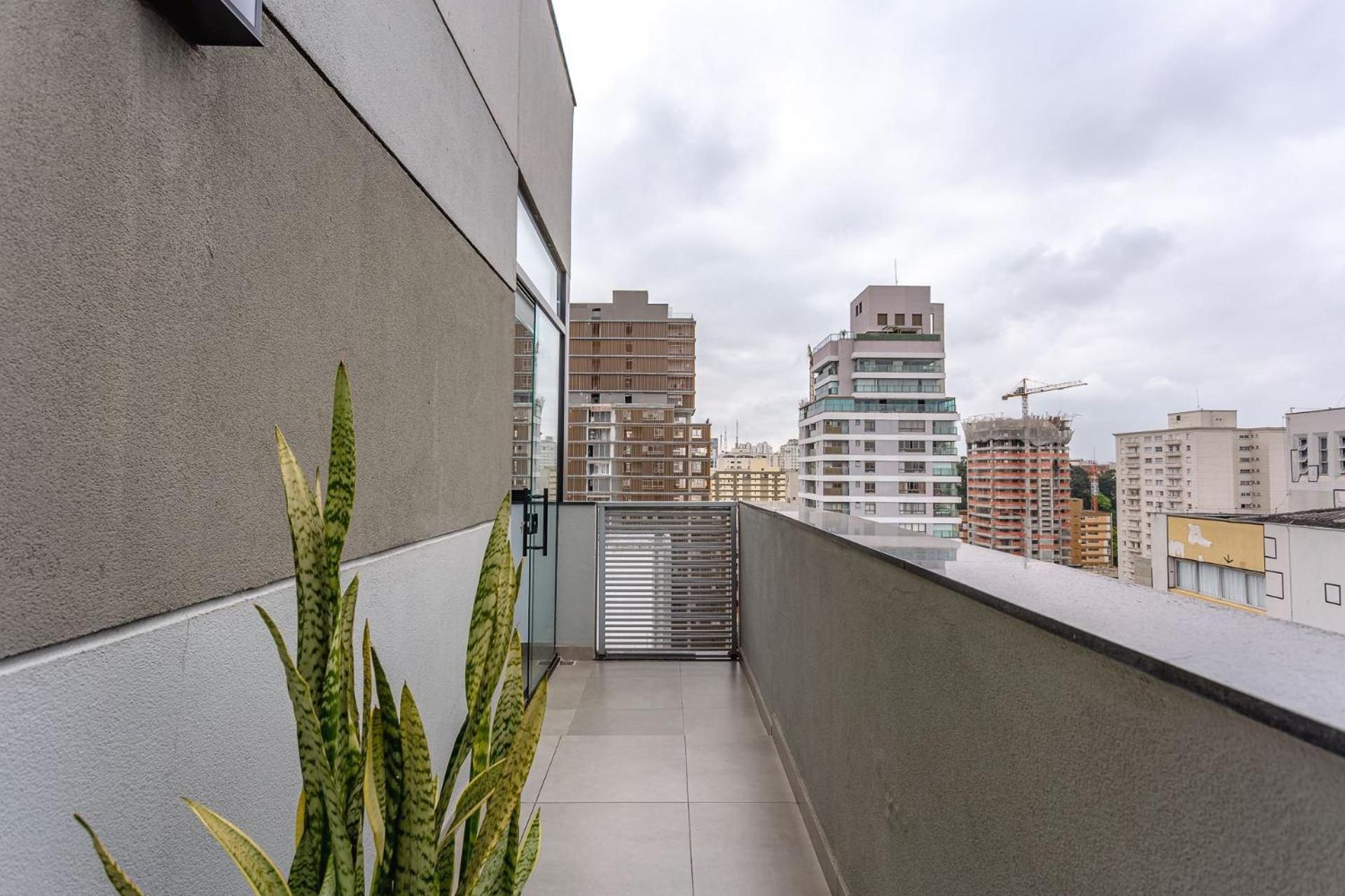 Apartamento Jardins Com Vista Panoramica Do 22° Andar